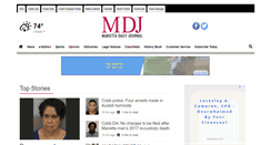 Desktop Screenshot of mdjonline.com