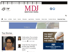 Tablet Screenshot of mdjonline.com